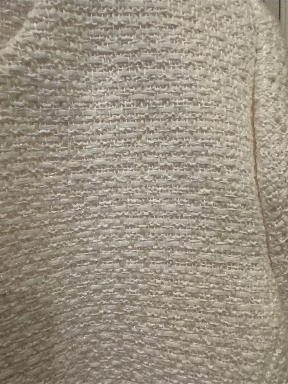NEW✨NEW✨Tory Burch Cream Bouclé Button Jacket with Gold Buttons size S